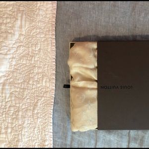 LV Monogram Shawl. Used once! Original box.